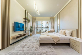 Near Major Tourist Destinations, Balcony Overlooking Community and Pool, Burj View Residence, Arjan - Dubailand by Deluxe Holiday Homes